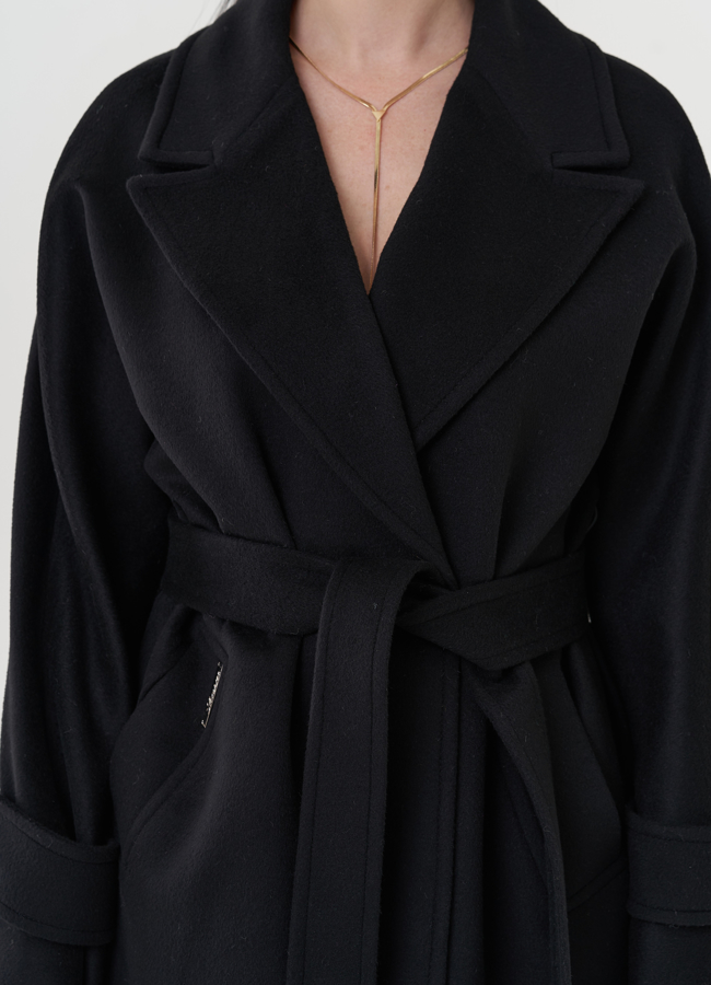 Пальто с английским воротником модель № 26722 универмаг малина