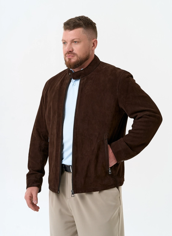 Мужская куртка из натуральной замши