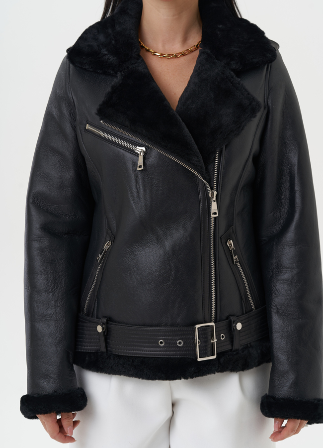 Женская дубленка 