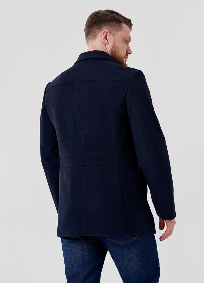 Мужское пальто  модель № 24347 универмаг малина