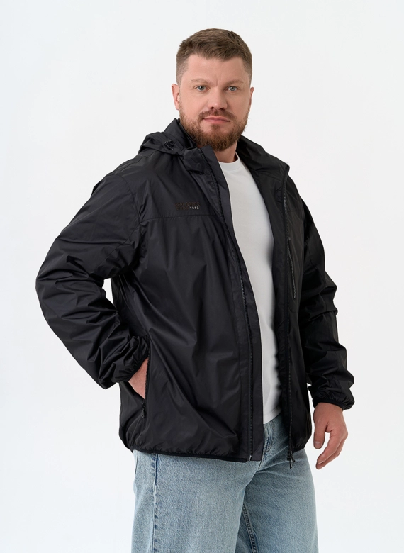 Мужская куртка с капюшоном